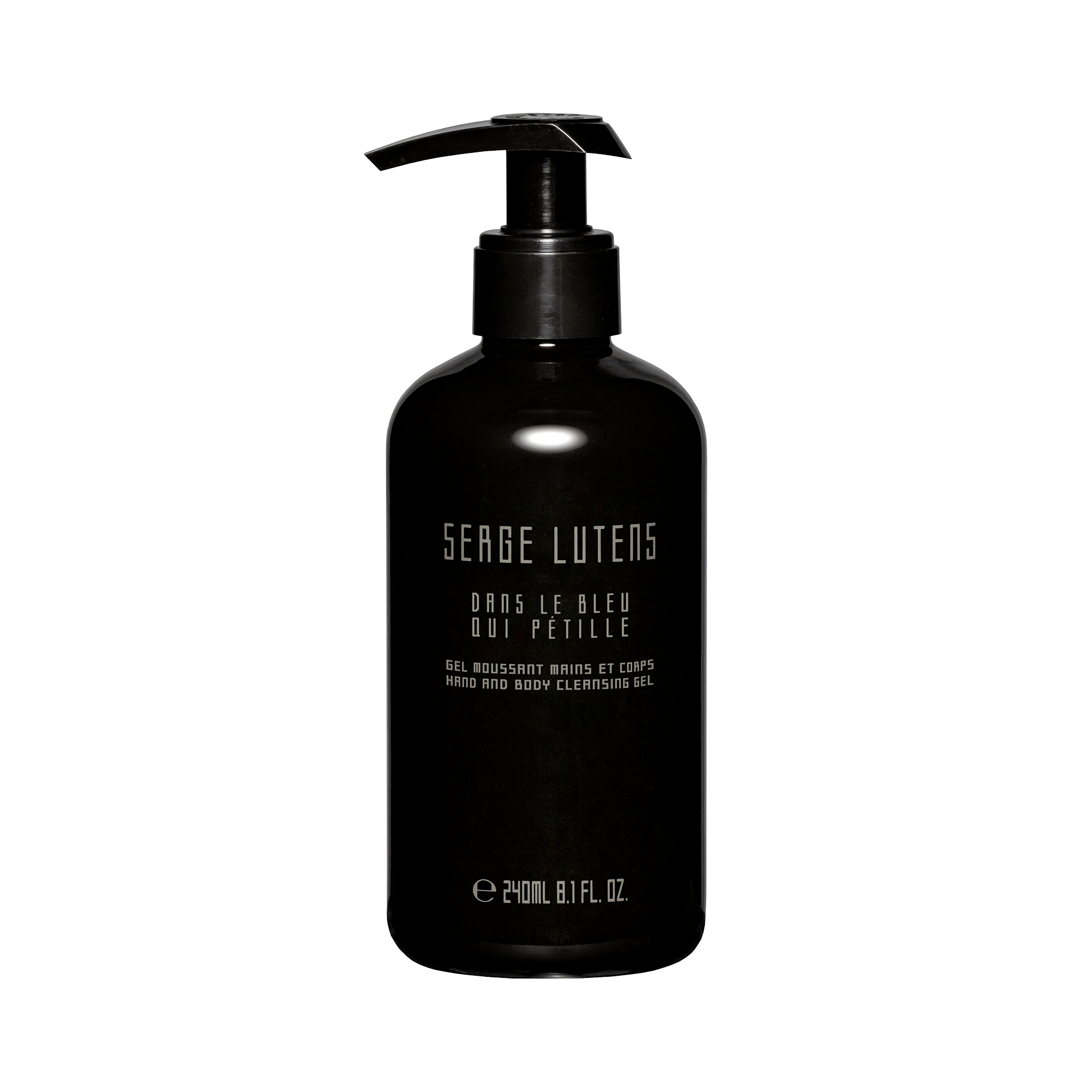 Gel moussant Dans le bleu qui pétille 240 ml Serge Lutens